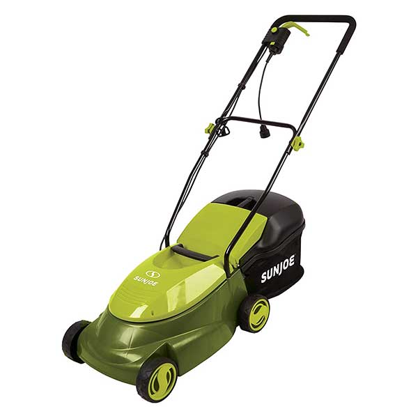 Sun Joe MJ401E Mow Joe 14-Inch 12 Amp Electric Lawn Mower with Grass Bag 