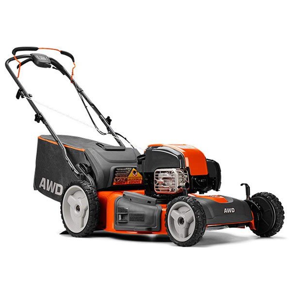 Husqvarna 22 Inch Self Propelled Gas Lawn Mower with Briggs & Stratton Engine